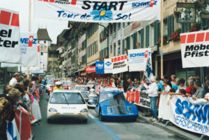 Tour de Sol 1989: Der Gotthard bildet das Dach der Tour