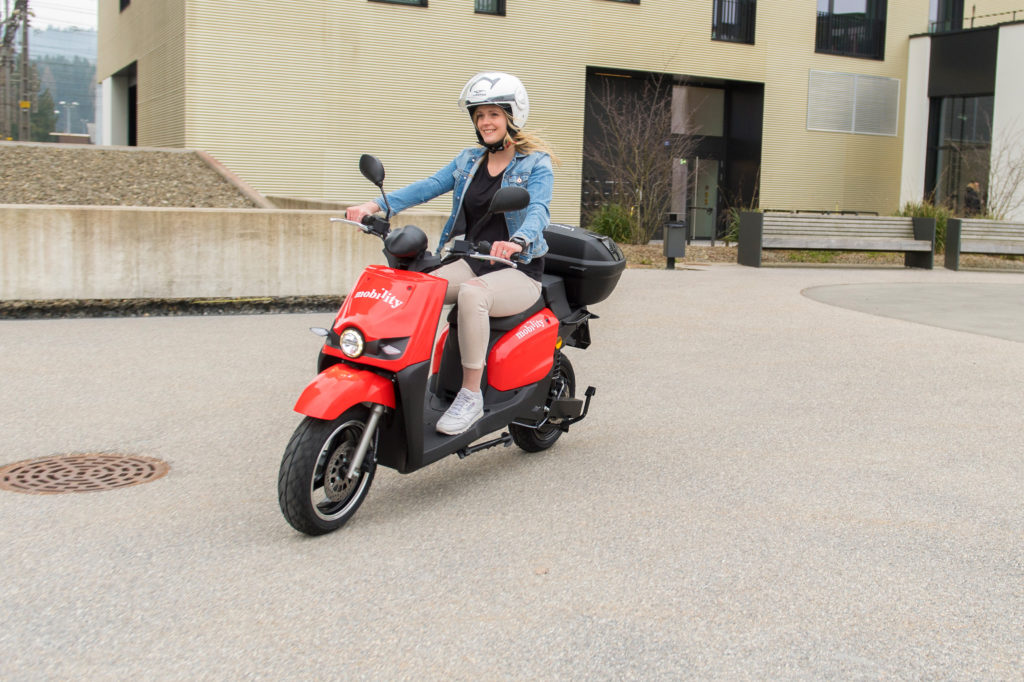 Mobility lanciert ScooterSharing in Zürich SSES